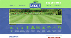 Desktop Screenshot of lukeslawncaredsm.com